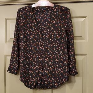 Sezane x Madewell floral silk blouse - XS